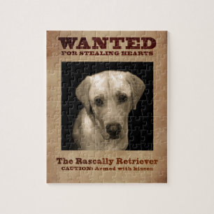 Rascally Retriever, aka gul lab Pussel
