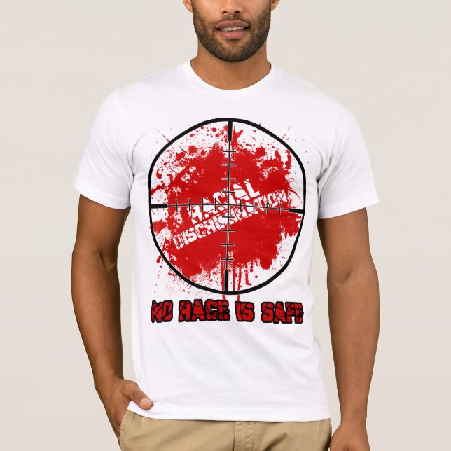 Rasdiskriminering Tee Shirt (Framsida)