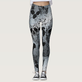 RaseriMC lägga benen på ryggen Leggings