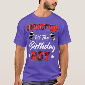 Rasgudmor till födelsedagspojken Racing Family P T Shirt