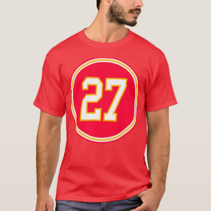 Rashad Fenton Number 27 Jersey Kansas City Chiefs T Shirt