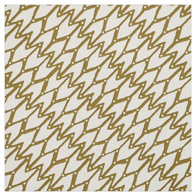 Rashmi ikat bronze elfenben tyg (Provkarta)