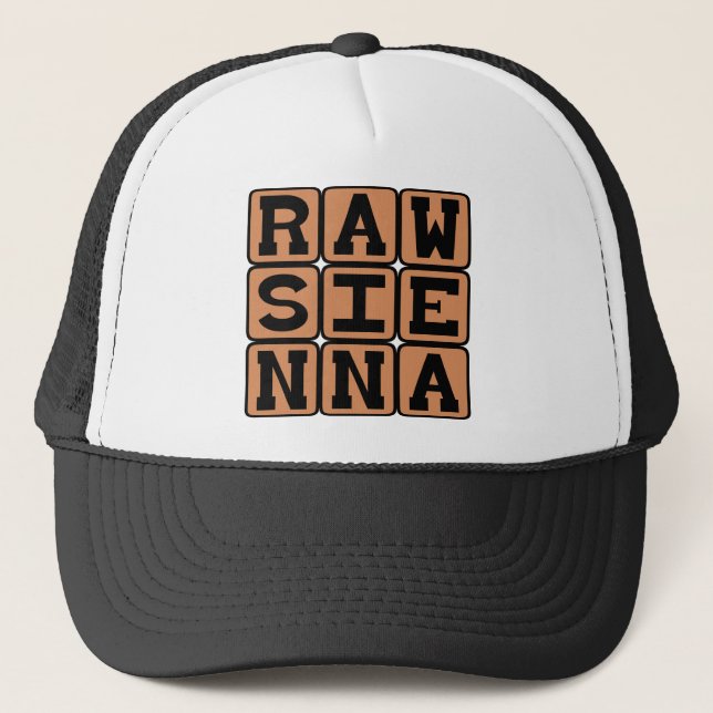 Råsienn, Färg Truckerkeps (Framsida)