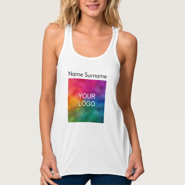 Rasim-Dubbla för kvinnosidig racerback-slim-passan Linne Med Racerback (Framsida)