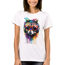 Rasion i hörlurar och glasögon