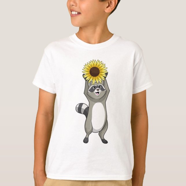 Rasion med solros t shirt (Framsida)