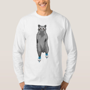 Rasion på isar som är i skridskotor t shirt