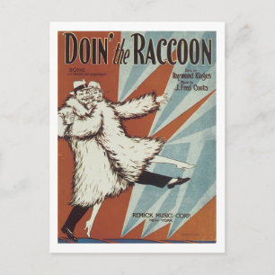 Rasion Vintage Songbook Cover Vykort