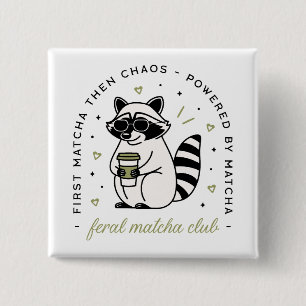 Rasiondricksmatcha klubb lustig kawaiidjur knapp