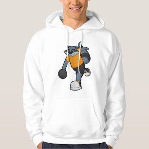 Rasionen i Bowling med Bowling ball Hoodie