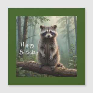 Rasionen i Forest Magnetic Birthday Card