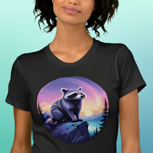 Rasionen i skogen vid Sunset T Shirt