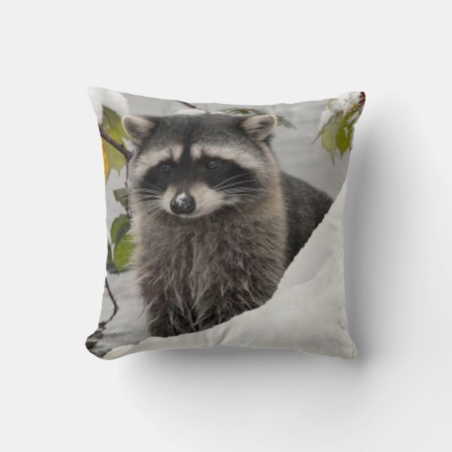 Rasionen i snö Pillow Kudde (Framsida)