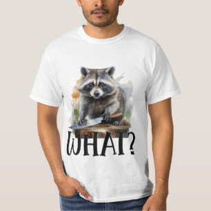 Rasionen med en Kitchen Knivar, vad T Shirt