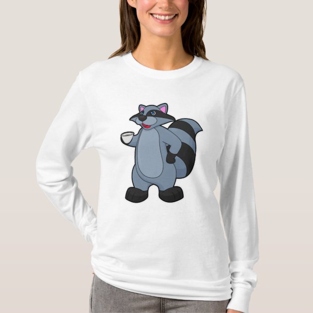 Rasionen med Kopp i kaffe T Shirt (Framsida)