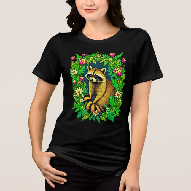Rasionen Mitten i Wildblomsterträdgården T Shirt (Framsida)
