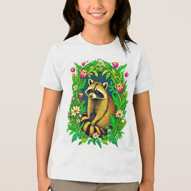 Rasionen Mitten i Wildblomsterträdgården T Shirt (Framsida)