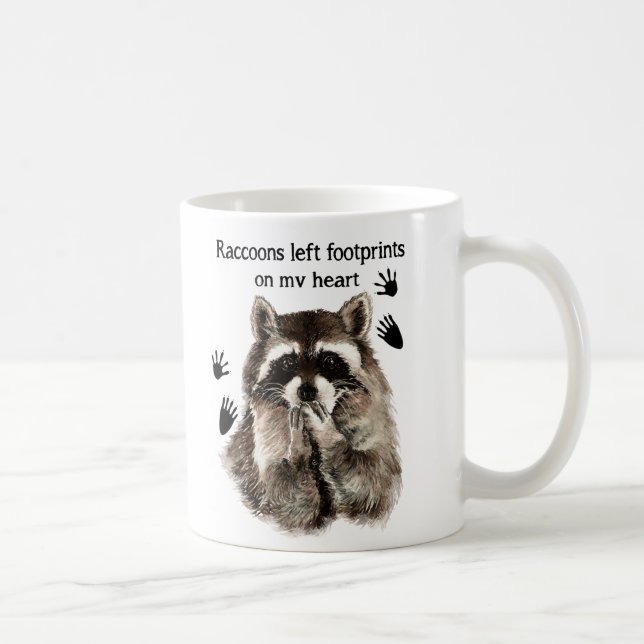 Rasioner lämnat fotavtryck på min Heart Humor-cita Kaffemugg (Höger)