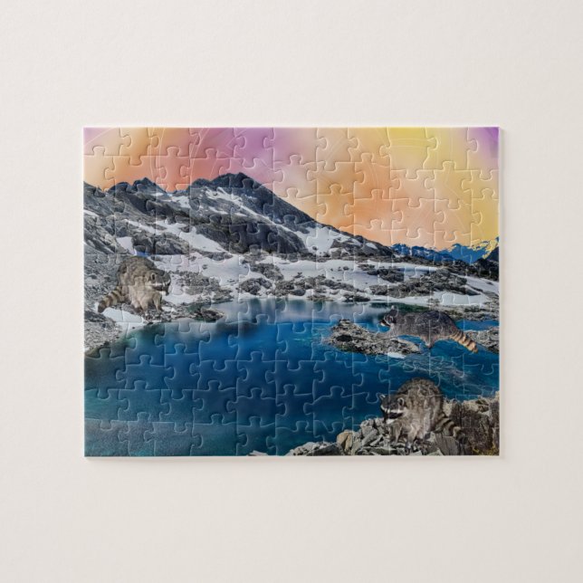 Rasioner som glädjer sig åt dagen Jigszawa Puzzle Pussel (Horisontell)