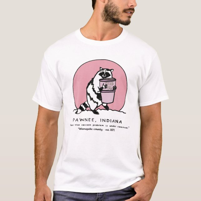 Rasionproblemet med Pawnee är under kontroll Wamap T Shirt (Framsida)