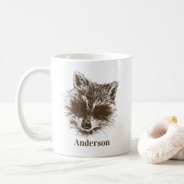 Rasionträds-Personligen för kreatursdjur Kaffemugg