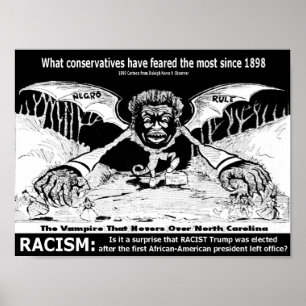 Rasism: affisch 1898