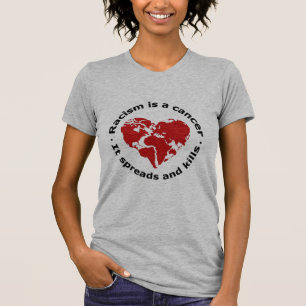 Rasism är cancer t shirt