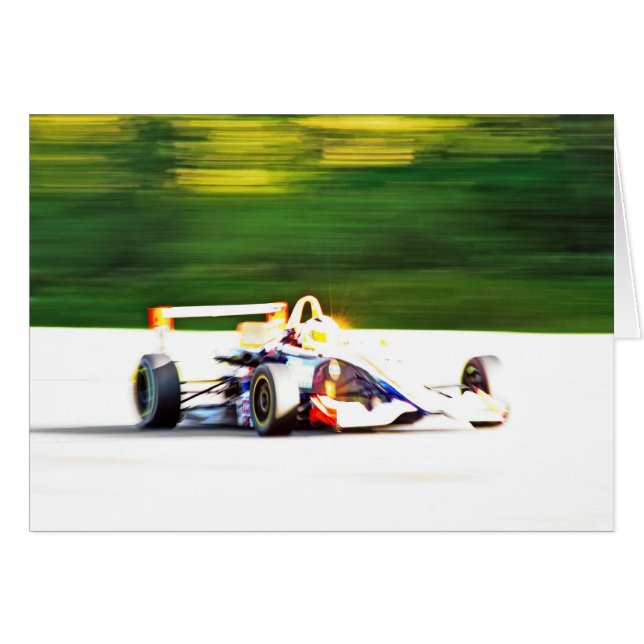 Rasism i Sol Hälsningskort (Framsidan Horizontal)