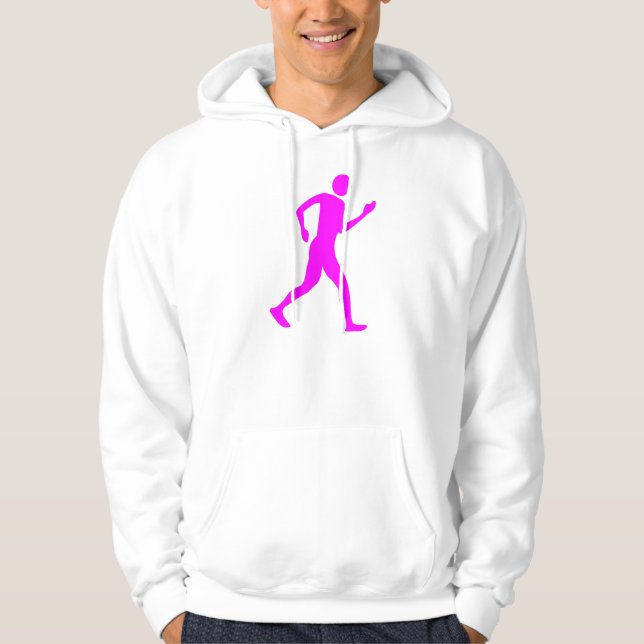 Rasism - Magenta Sweatshirt Med Luva (Framsida)