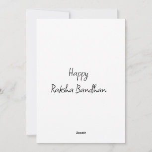 Raskha Bandhan Helgdag Card Julkort