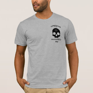 Råskinn med inverterad IAFF Tee Shirt
