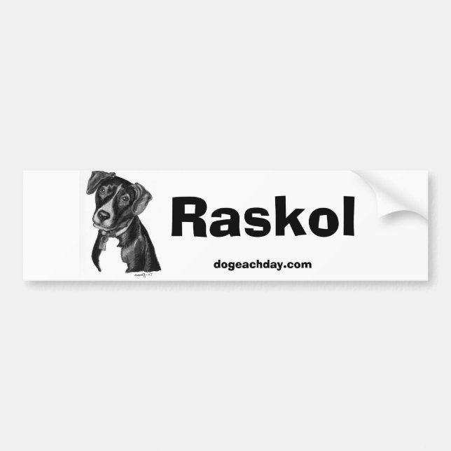 raskolklistermärke bildekal (Framsidan)