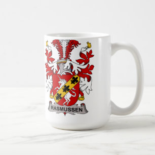 Rasmussen familjvapensköld kaffemugg