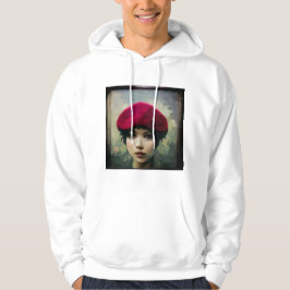 Raspberry Beret Hoodie