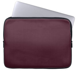 Raspberry Burgundy, Solid Burgundy Laptop Fodral