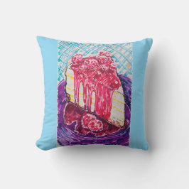 Raspberry Cake Kudde