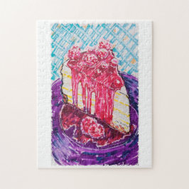 Raspberry Cake Pussel