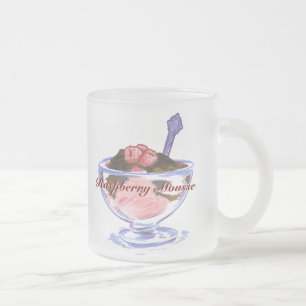Raspberry Glass Mugg