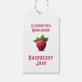 Raspberry Jam Presentetikett