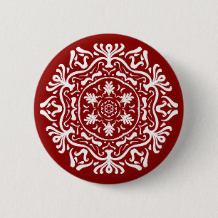 Raspberry Mandala Knapp
