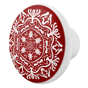 Raspberry Mandala Knopp
