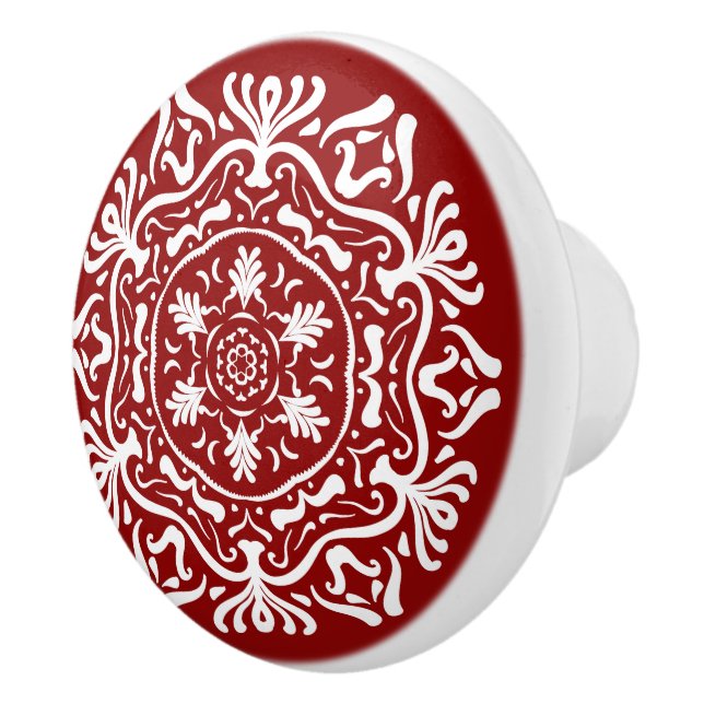 Raspberry Mandala Knopp (Höger)