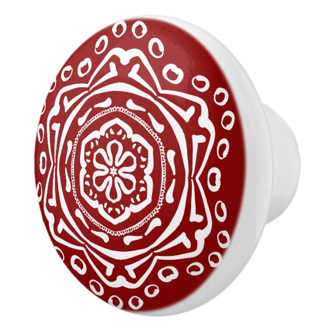 Raspberry Mandala Knopp (Höger)