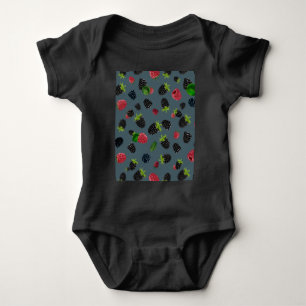 Raspberry Mönster T Shirt
