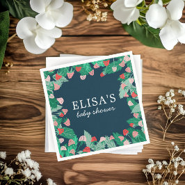 Raspberry Patch Cute Colorful ANPASSNINGSBAR BABY  Pappersservett