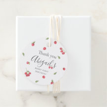 Raspberry Sweet Berry Första Födelsedagsfesten