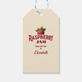 Raspberry Sylt Presentetikett
