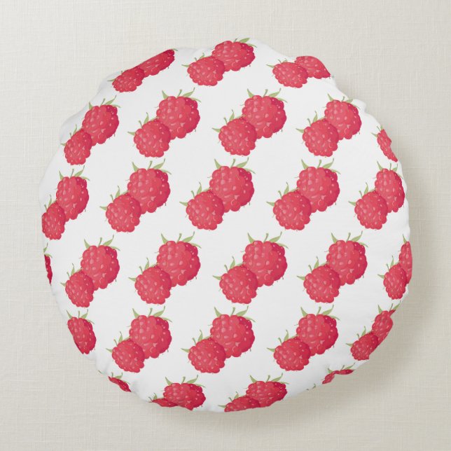 Raspberrys Rund Kudde (Baksidan)