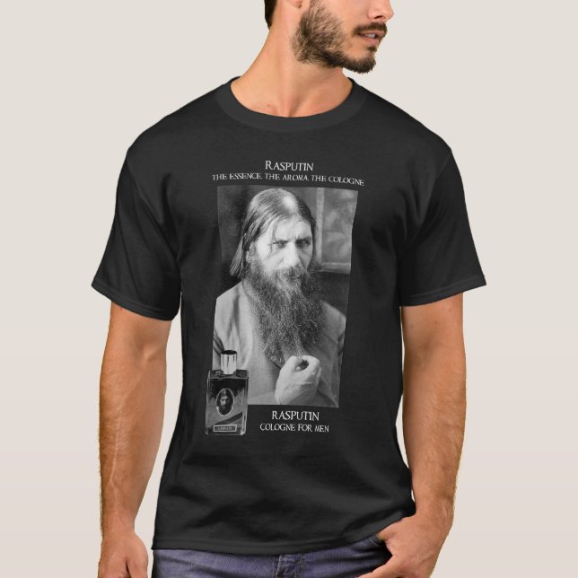 Rasputin Cologne Tee Shirt (Framsida)