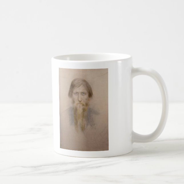 Rasputin när sätta en klocka påavgifterna tre kaffemugg (Höger)